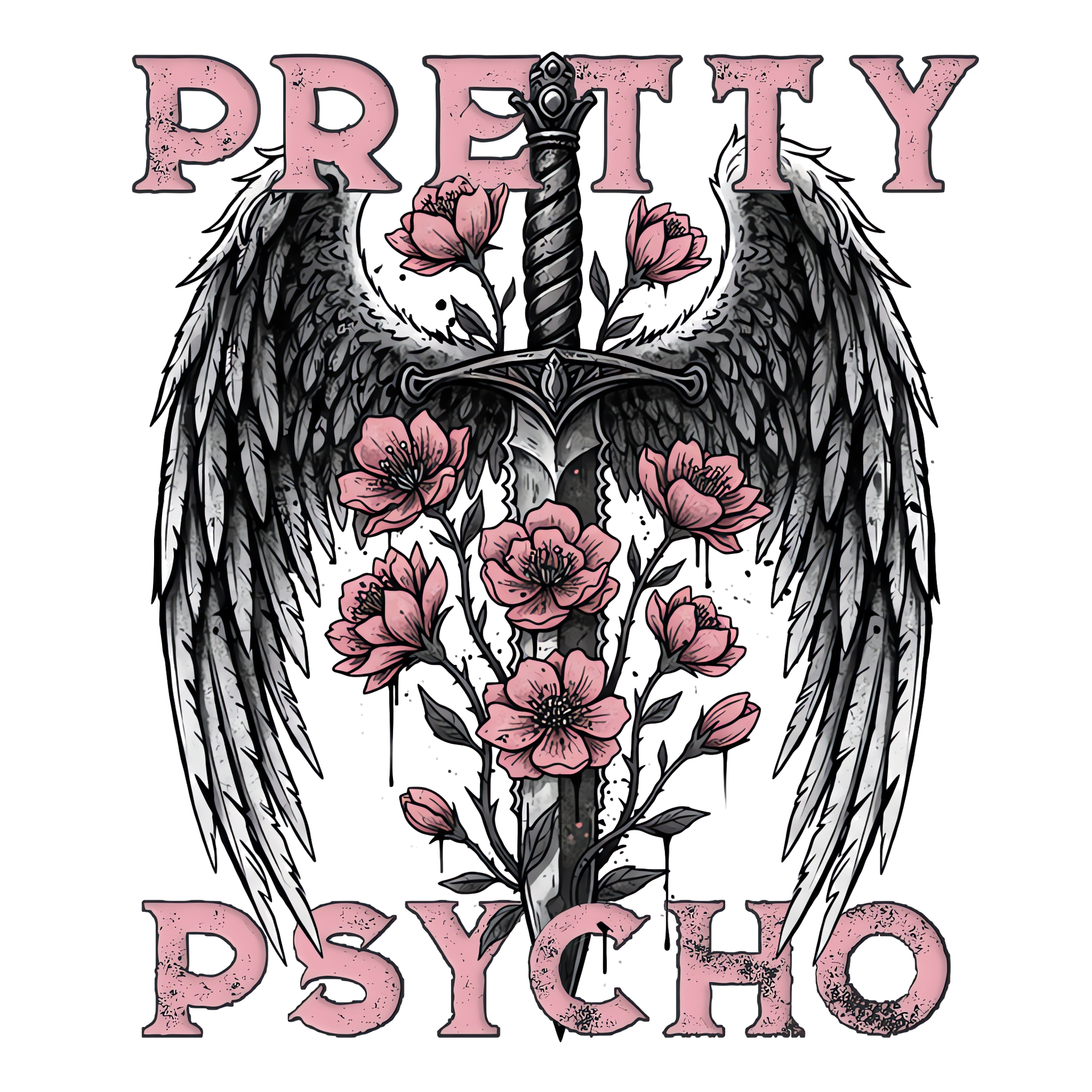 Pretty Psycho single artwork by Ark Angels, latest release